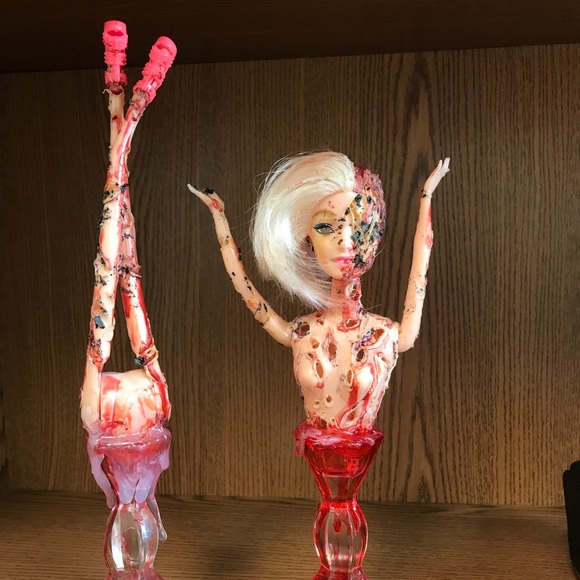 Halloween Custom Barbie Style Doll Decorations - Picture 1 of 8